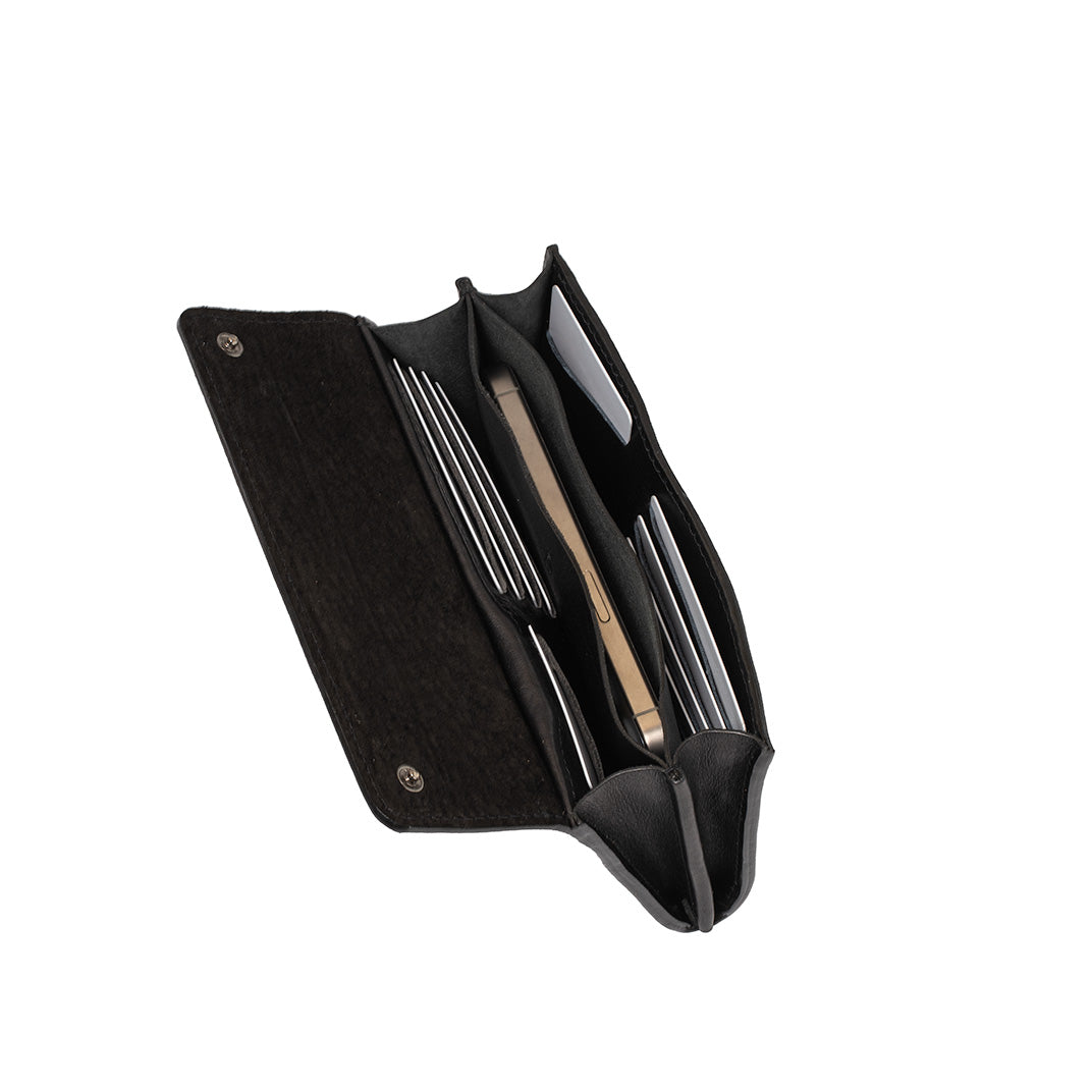 Skórzany portfel AirTag – długi